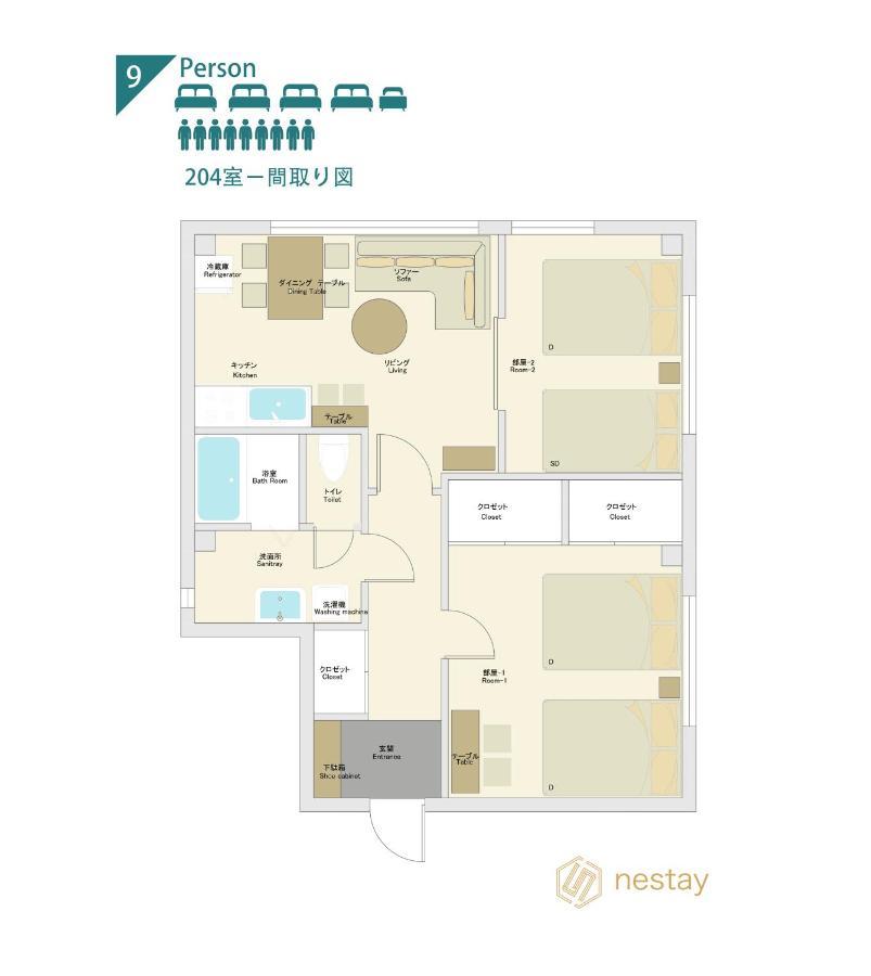 Nestay Suite Tokyo Tabata 03 מראה חיצוני תמונה